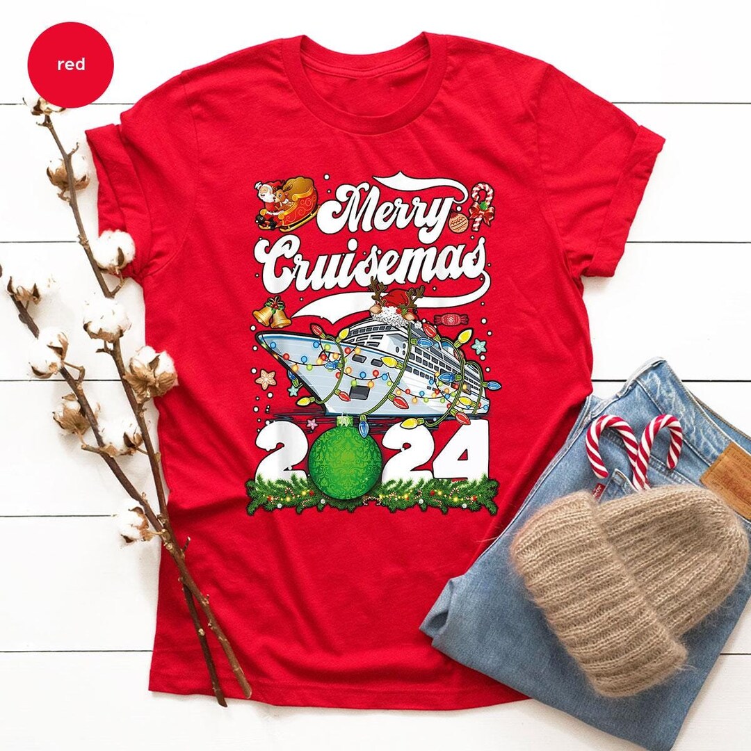 Christmas Cruise 2024 Shirt, Family Christmas Cruise Shirt, Christmas