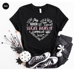 Sozialarbeiter Wertschätzung Shirt, Sozialarbeiter Geschenk, Motivations-T-Shirt, Sozialarbeiter Shirt, Sozialarbeit Rundhals-Sweatshirt Bild 5