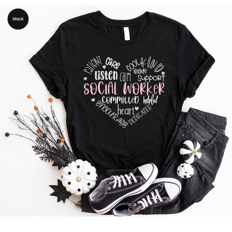 Sozialarbeiter Wertschätzung Shirt, Sozialarbeiter Geschenk, Motivations-T-Shirt, Sozialarbeiter Shirt, Sozialarbeit Rundhals-Sweatshirt Bild 5
