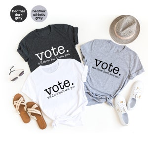 Ruth Bader Ginsburg Shirt, Vote Tell Them Ruth Sent You, Political Shirt, Feminist T-Shirt, Send Me RBG, Women's Rights Equality Shirt image 6