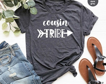 Cousin Tribe Shirt, Cousin Crew Shirt, Cousin Squad Shirt, Matching Cousin Shirt, Cousin TShirt, Cousin Family Shirt, Cousin Tee