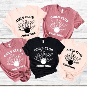 Camisetas de boliche personalizadas, presentes de boliche personalizados, moletons de boliche, camisetas de boliche infantis, camisetas personalizadas com o nome do jogador da equipe imagem 4