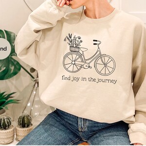 Motivational T-Shirt, Vacation Sweatshirt, Mental Health Shirt, Inspirational Shirt, Journey Graphic Tees, Positive Outfit, Gift for Her image 6