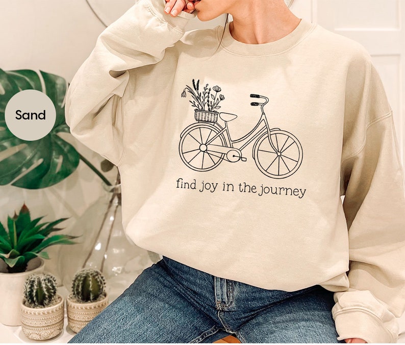 Motivational T-Shirt, Vacation Sweatshirt, Mental Health Shirt, Inspirational Shirt, Journey Graphic Tees, Positive Outfit, Gift for Her image 6