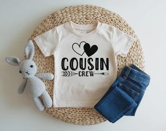 Cousin Crew Kids Shirt, Best Cousins Ever Youth Shirt, Family Reunion Tee, Matching Cousin Top, Sister Cousin Gift, Brother Cousin Gift