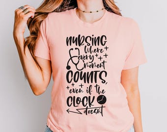 Bold Statement Nurse Shirt, Retro Stethoscope Graphic Shirt, Medical Profession Tee, Healthcare Worker Apparel, Nursing Graduate Gift