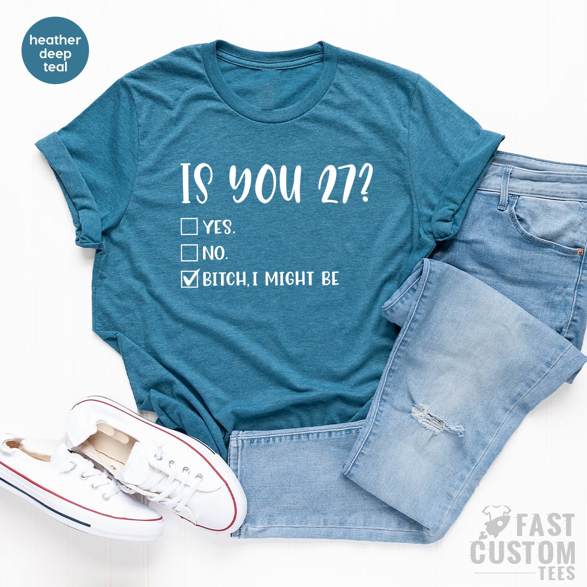 27 Years Old Tshirt 27th Birthday Shirt 27th Birthday Gift - Etsy