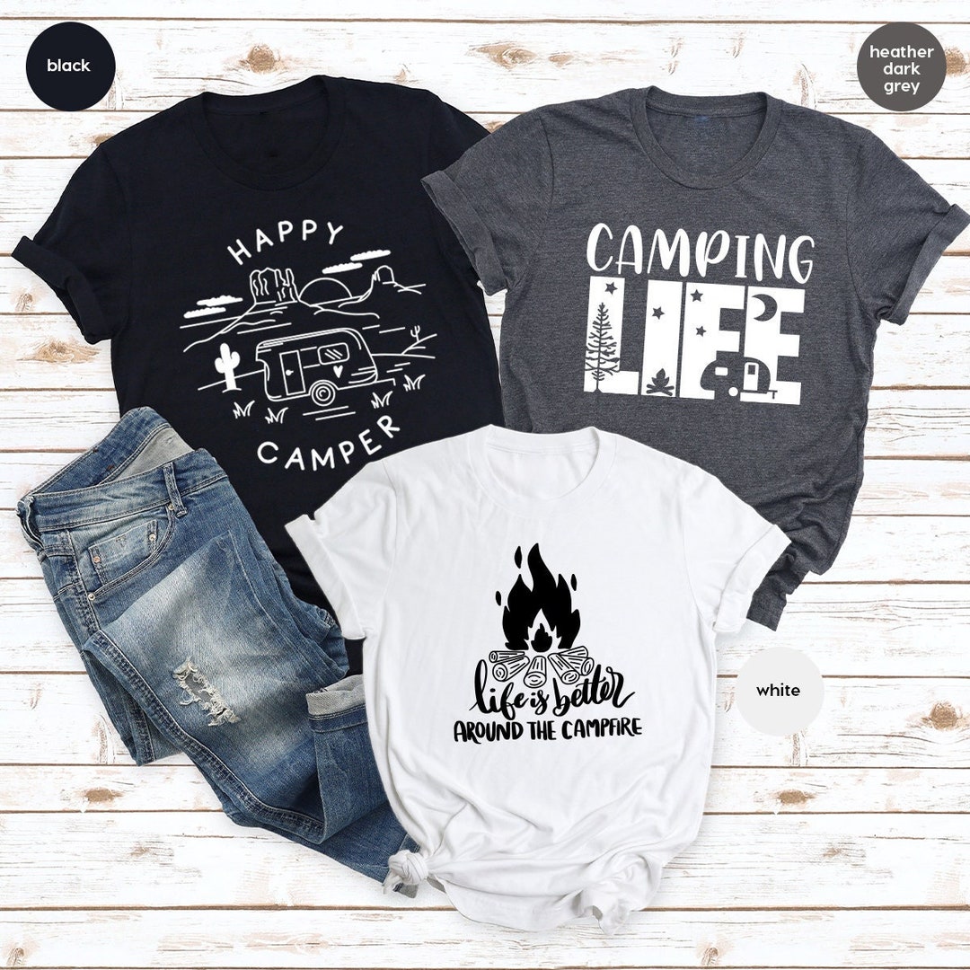 Camping Crew Shirt Custom Camping Shirt Camp Team Shirt Etsy