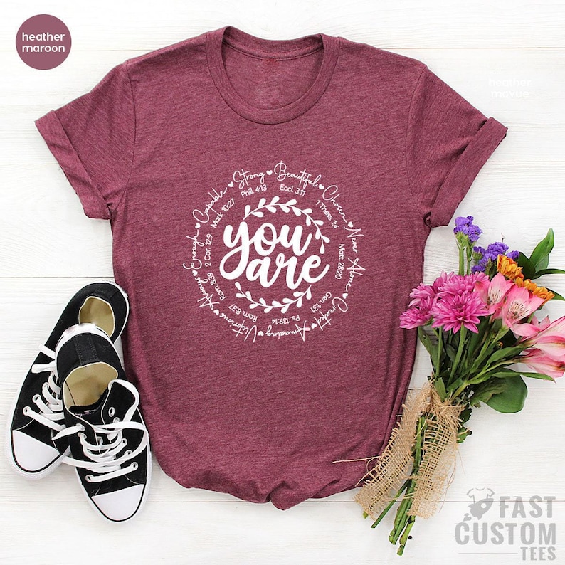 Christian Shirts, Jesus Shirt, Bible Verse Shirt, Inspirational Quotes, Christian Gifts, Religious Shirt, Faith Shirt, Motivational Shirt zdjęcie 8