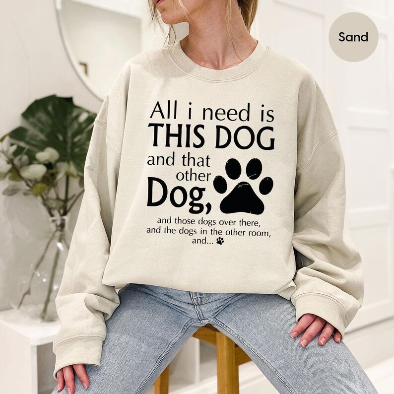 Dog Mom Sweatshirts, Dog Mama Sweatshirt, Fur Mama Sweatshirt, Dog Lovers Gift, Pet Lover Sweatshirt, Dog Mom Gift, Dog Lover Sweatshirt image 2