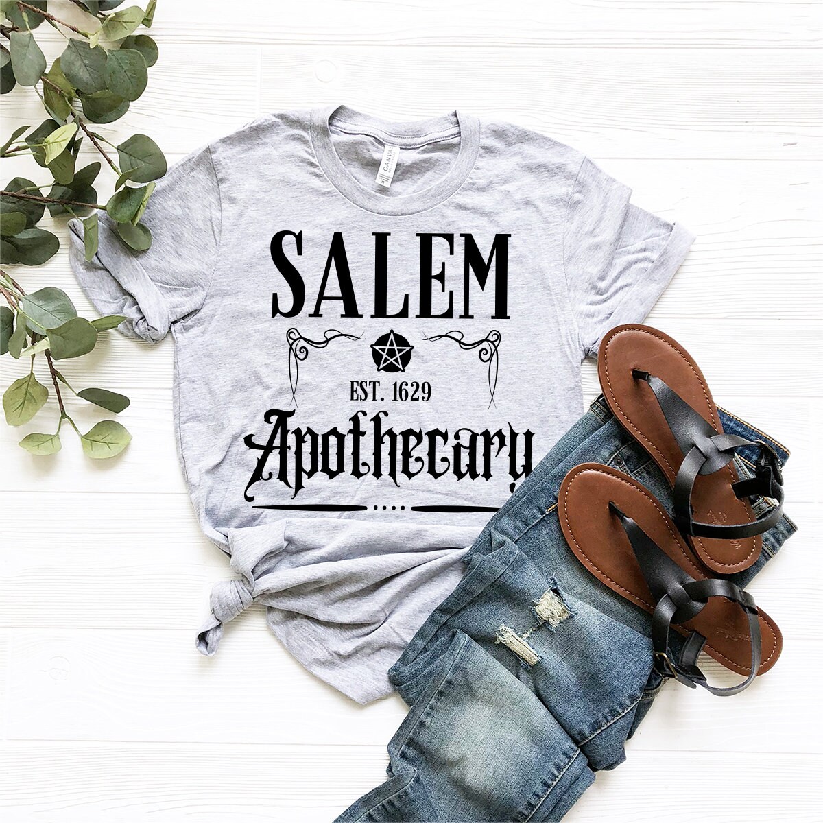 Salem Apothecary T-Shirt Halloween Apothecary Tshirt Witch | Etsy