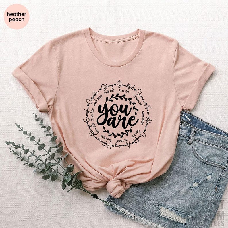 Christian Shirts, Jesus Shirt, Bible Verse Shirt, Inspirational Quotes, Christian Gifts, Religious Shirt, Faith Shirt, Motivational Shirt zdjęcie 7