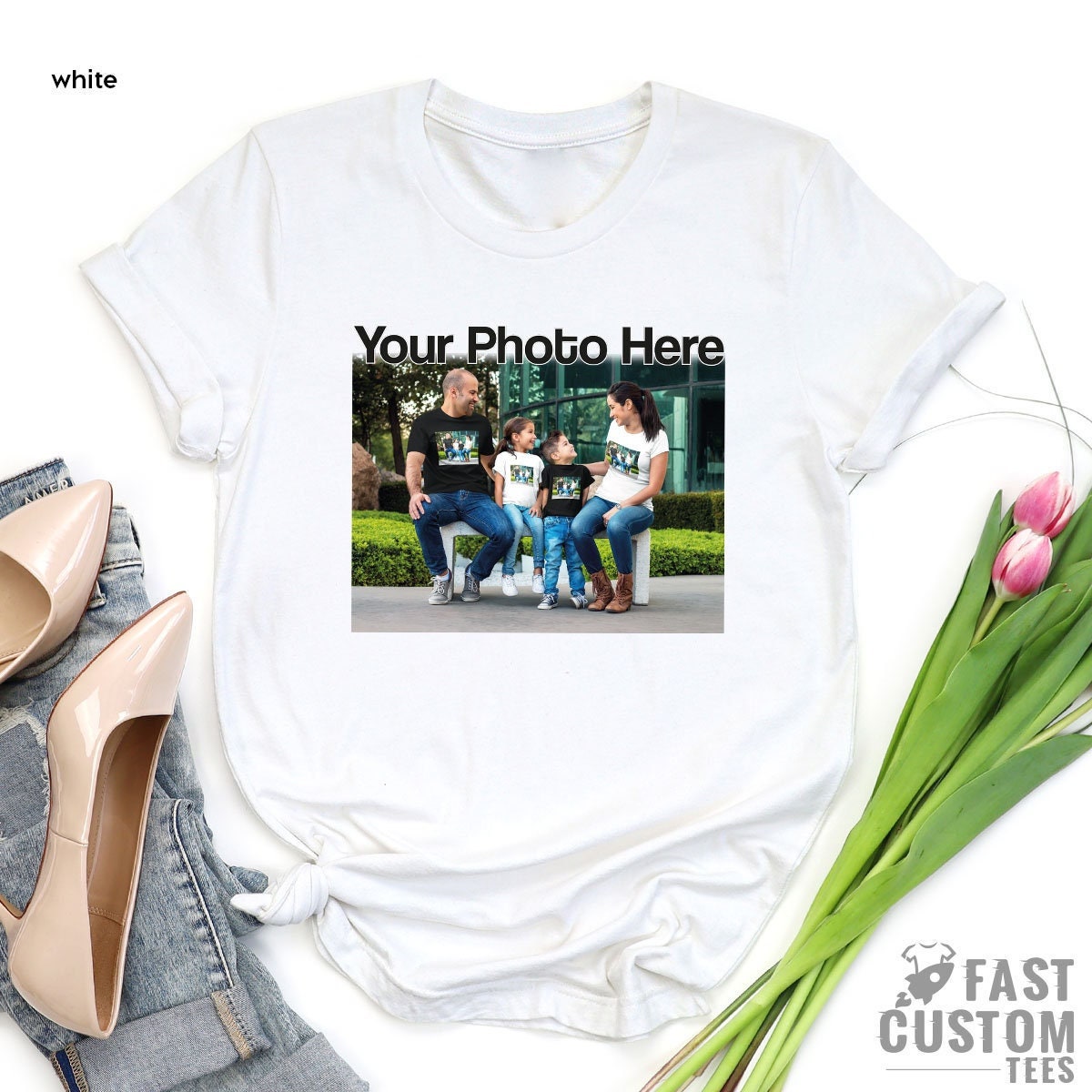Custom Photo Shirt Custom Tshirt Family 