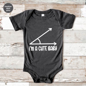 Math Humor Baby Bodysuit, New Baby Outfits, Funny Newborn Baby Onesie®, Gift for New Parents, Teacher Parents Gifts, Baby Shower Gifts image 4