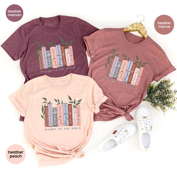 Bible Verse Shirt, Religious Gift, Christian Shirts for Women, Floral T-Shirt, Christian Gifts, Faith Shirt, Christian Apparel, Gift for Her