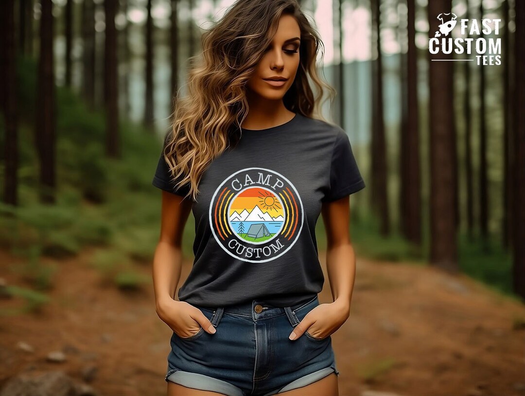 Custom Camp Shirt, Camp Gifts, Custom Tshirt, Custom Shirt, Custom