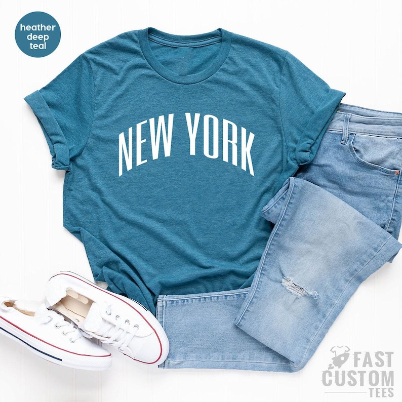New York City Shirt, New Yorker Shirt, NYC Shirt, New York T-shirt, New York Shirt, East Coast Shirt, New York Lover Gift, Nyc Women Shirt image 2