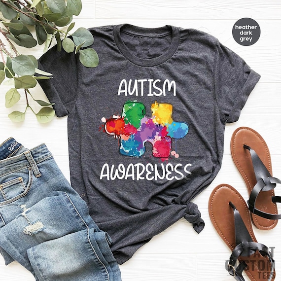 Autism Awareness Shirt, Autism Shirt, Autism Support Shirt, Autism Month Shirt, Autism Teacher Shirt, Autism Awareness Gift for Mothers Day