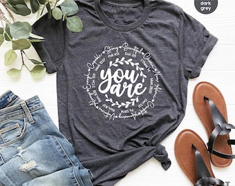 Christian Shirts, Jesus Shirt, Bible Verse Shirt, Inspirational Quotes, Christian Gifts, Religious Shirt, Faith Shirt, Motivational Shirt