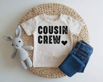 Cousin Crew Kids Shirt, Matching Cousin Shirts, Family Reunion Shirt, Kids Cousin Tee, Best Cousin Ever Gift, Family Trip Shirt