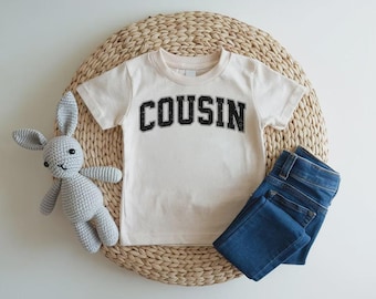 Cool Cousin Kids Shirt, Family Reunion Youth Shirt, Distressed Cousin Gift Tee, Best Cousin Ever Shirt, Matching Cousin Squad