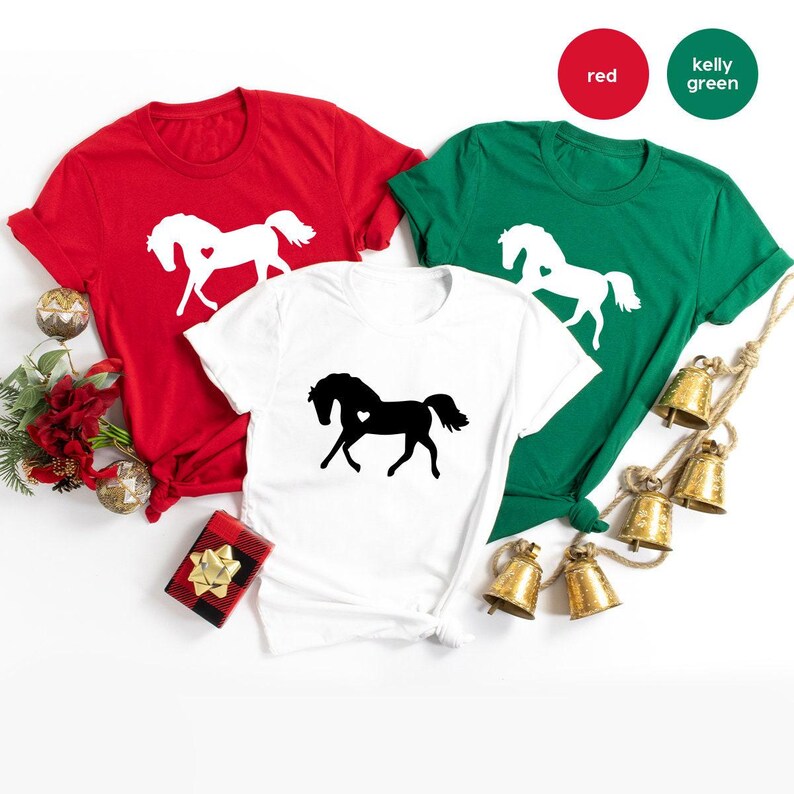 Horse Lover Shirt, Horse Lover T Shirt, Horse With Heart Tee, Horse T Shirts, Horse Lover Gift, Vet Shirt, Gift For Horse Lover, Horse Tee image 4