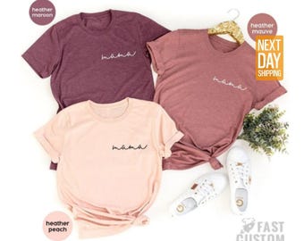 Mothers Day Shirt, Mom TShirts, Mama T Shirt, Best Mom T-Shirt, Favorite Mom Shirts, Mom Pocket T Shirt, Shirt For Mom, Minimalist Mom Shirt