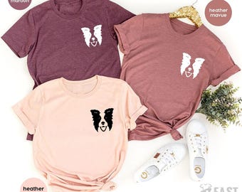 Dog Lover Shirt, Border Collie Shirt, Dog Mom Shirt, Dog Dad T Shirt, Fur Mama Tee, Dog Mom Gift, Border Collie Mom T-Shirt, Dog Mom Tank