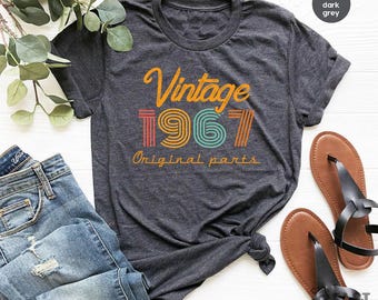 59th Birthday Shirt, Vintage T Shirt, Vintage 1967 Shirt, 59th Birthday Gift for Women, 59th Birthday Shirt Men, Retro Shirt, Vintage Shirts