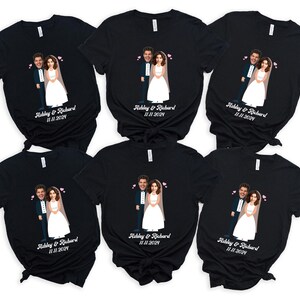 Personalisiertes Braut-Shirt, Personalisiertes Junggesellinnenabschieds-Shirt, Junggesellinnenabschieds-Shirt, Outfit für den Junggesellinnenabschied, Personalisierte Brautgeschenke, Shirt für die Brautparty Bild 7