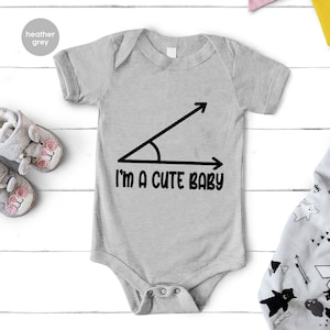 Math Humor Baby Bodysuit, New Baby Outfits, Funny Newborn Baby Onesie®, Gift for New Parents, Teacher Parents Gifts, Baby Shower Gifts image 5