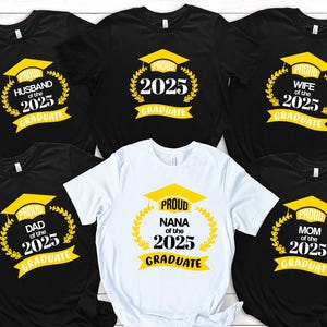 Family Graduation Shirts, Graduate 2025 Shirt, Customization Senior Gifts, Custom Graduation Gift, Senior 2025 Shirt, Class of 2025 Shirt