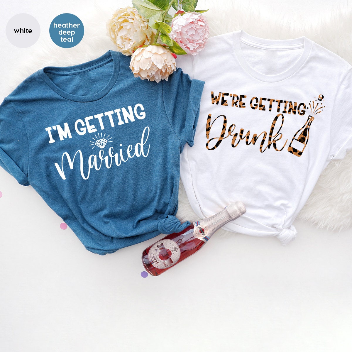 Bachelorette Party Shirt Matching Bride Tee Wedding Shirts | Etsy