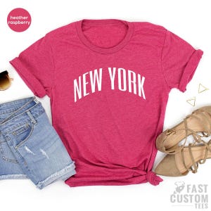 New York City Shirt, New Yorker Shirt, NYC Shirt, New York T-shirt, New York Shirt, East Coast Shirt, New York Lover Gift, Nyc Women Shirt image 6