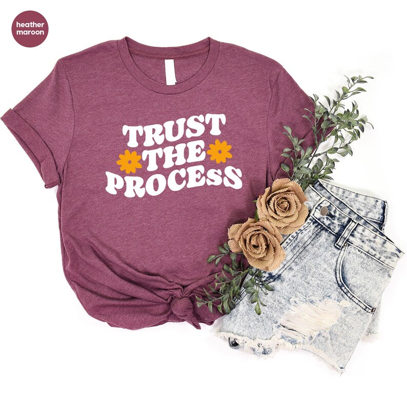 Inspirational Shirt, Motivational Gift, Small Business Shirt, Positive Graphic Tees, Mental Health Shirt, Women Outfit, Gift for Her image 4