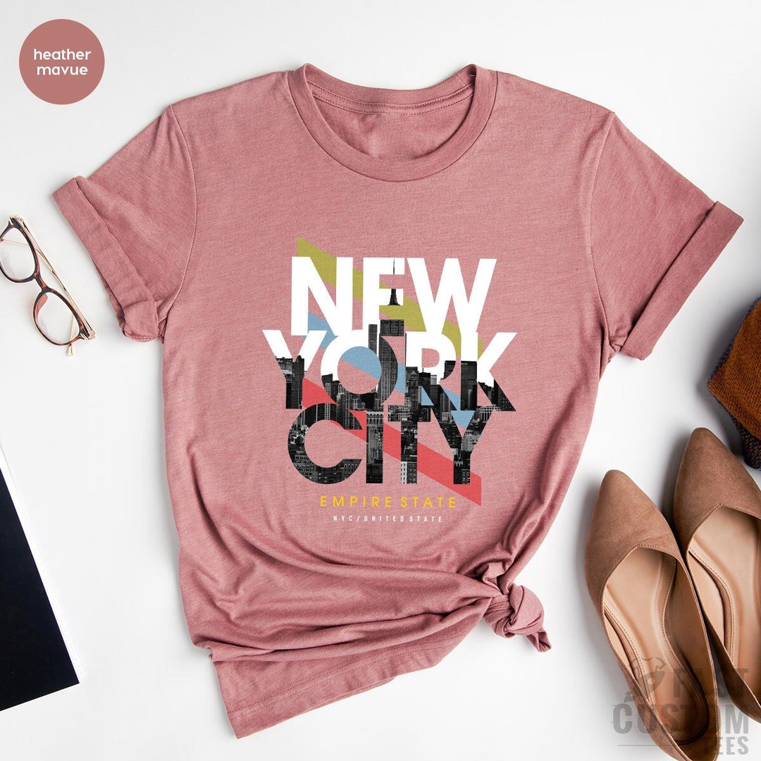 New York Tee, New York City Shirt, New York T-shirt, East Coast Shirt ...