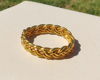 Double Braided Buddhist Bracelet