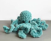 Octopus Plush Extra Soft Crochet 4 quot
