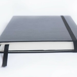 Blueline Notebook Perfect Binding with Hard Cover Cut Flush 192 Pages Black 9-1//4-Inchx7-1//4-Inch A19.81