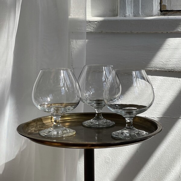set of vintage snifters i