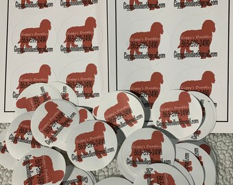 Personalize stickers