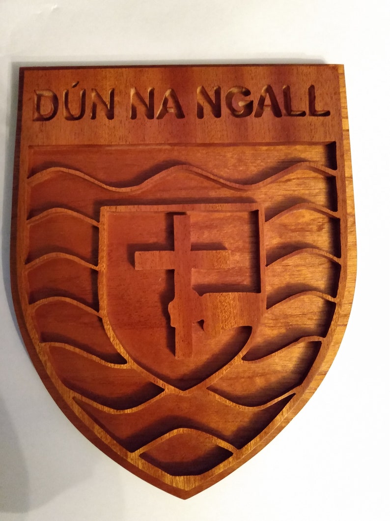 Hand crafted wooden sports plaques any team any crest made Etsy