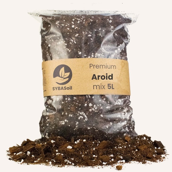 Aroid Boden-Mix | 5L | Premium SYBASoil| Blumenerde | Monstera | Selten