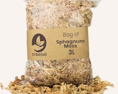 Sphagnum Moss 3L SYBASoil Component Horticultural Propagation Terrarium Hydroponic