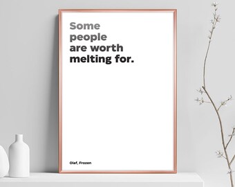 Olaf Quotes Etsy