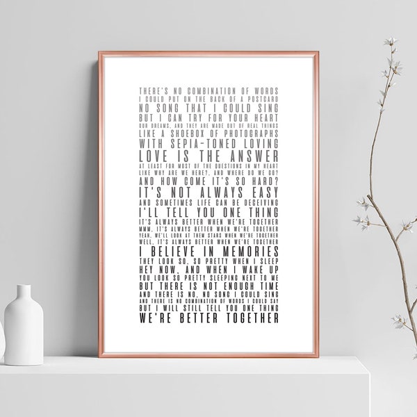 Better Together Art - Etsy