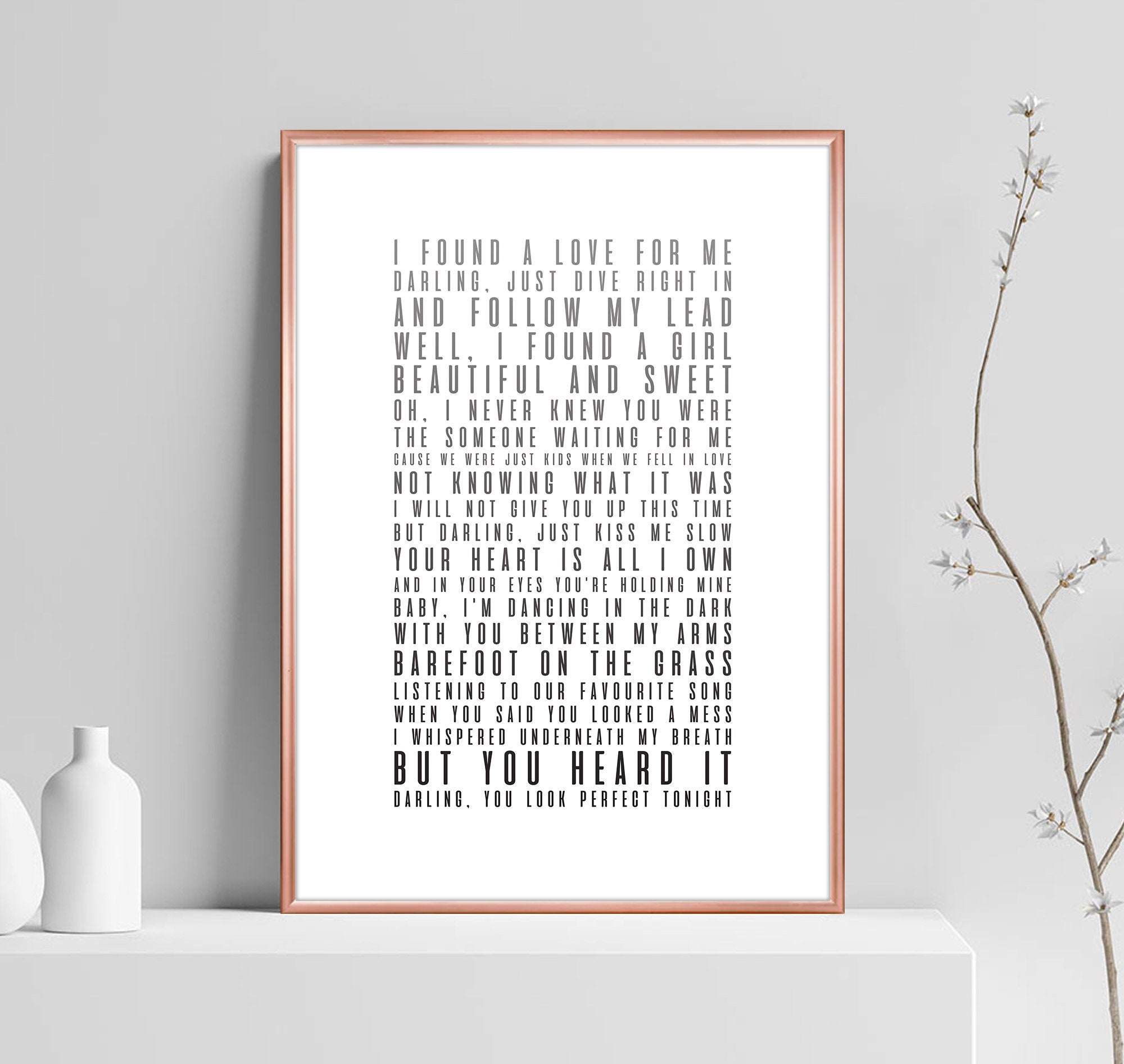 Adele Hiding My Heart Vintage Heart Song Lyric Quote Music Print