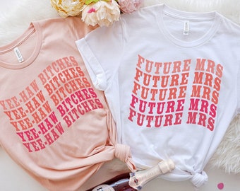 Cowgirl Bachelorette Shirts Country Bachelorette Party Shirts Nashville Bachelorette Texas Bridal Party Shirts Funny Rodeo Western Wedding