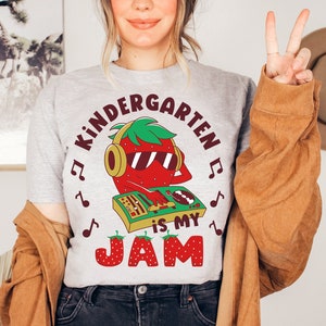 Kindergarten Teaching Is My Jam Shirt T-Shirts For Teachers Kindergarten Teaching Is My Jam Shirt T-Shirts For Teachers
