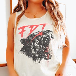 FDT Tank Top Anti Trump Tank Top Comfort Colors® Tank Anti Maga Shirt Liberal Tank Top Feminist Tank Top Democrat Shirt Progressive Tank Top